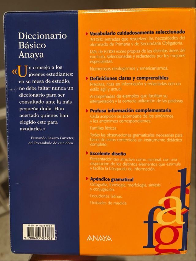 Diccionario basico Anaya/ Anaya Basic Dictionar...