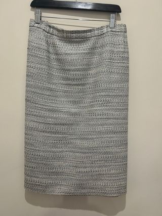 Traje chaqueta Síntesis beige-gris