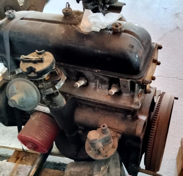 Motor clásico Renault 8