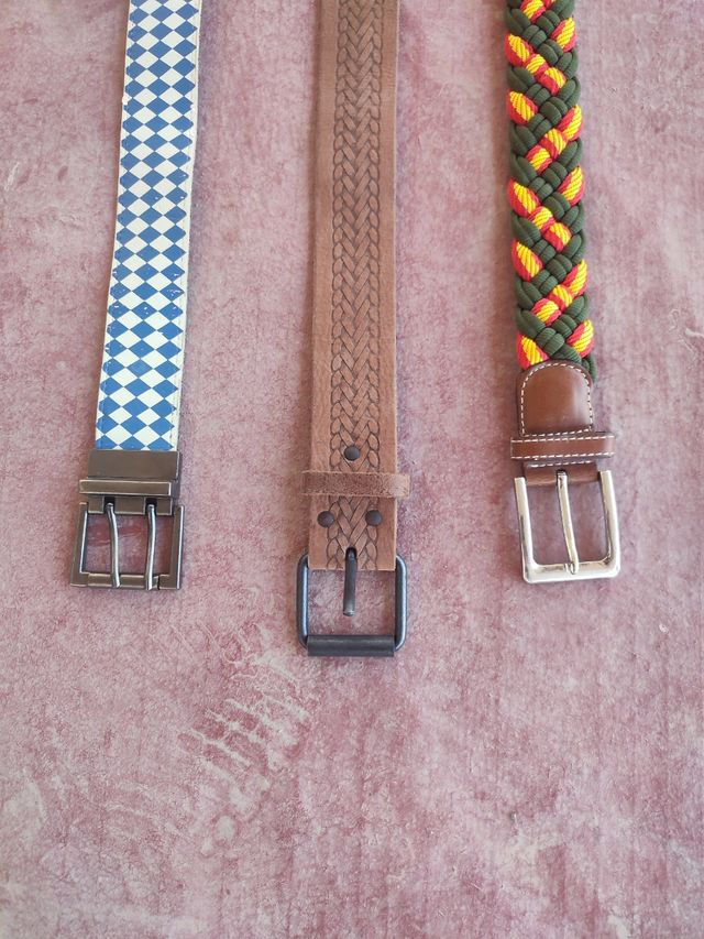6 Cinturones Hombre 
