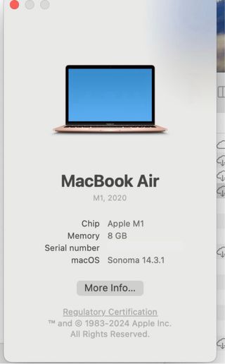 MacBook Air dorado