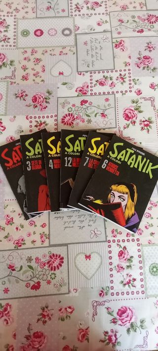 6 volumi Satanik ( nuovi)