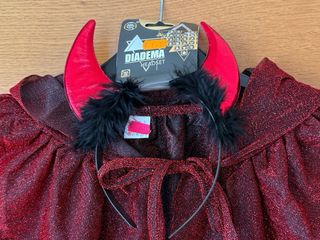 Capa roja carnaval - Talla única