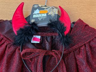 Capa roja carnaval - Talla única