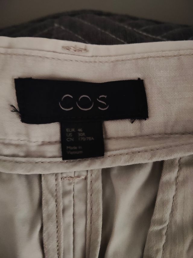 Pantaloni COS beige tg.48 uomo