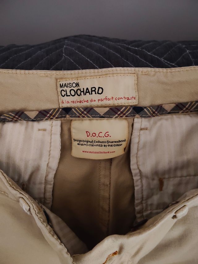 Pantaloni Cotone Maison Clochard Tg.48