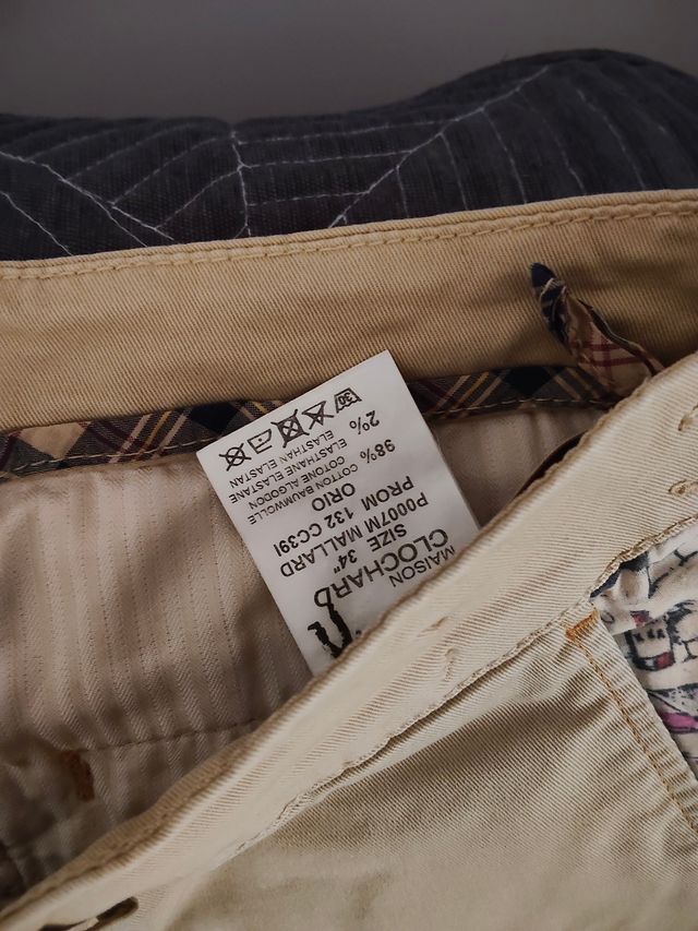 Pantaloni Cotone Maison Clochard Tg.48