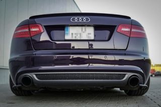 Alerón Audi A6 C6 Sedán negro brillo