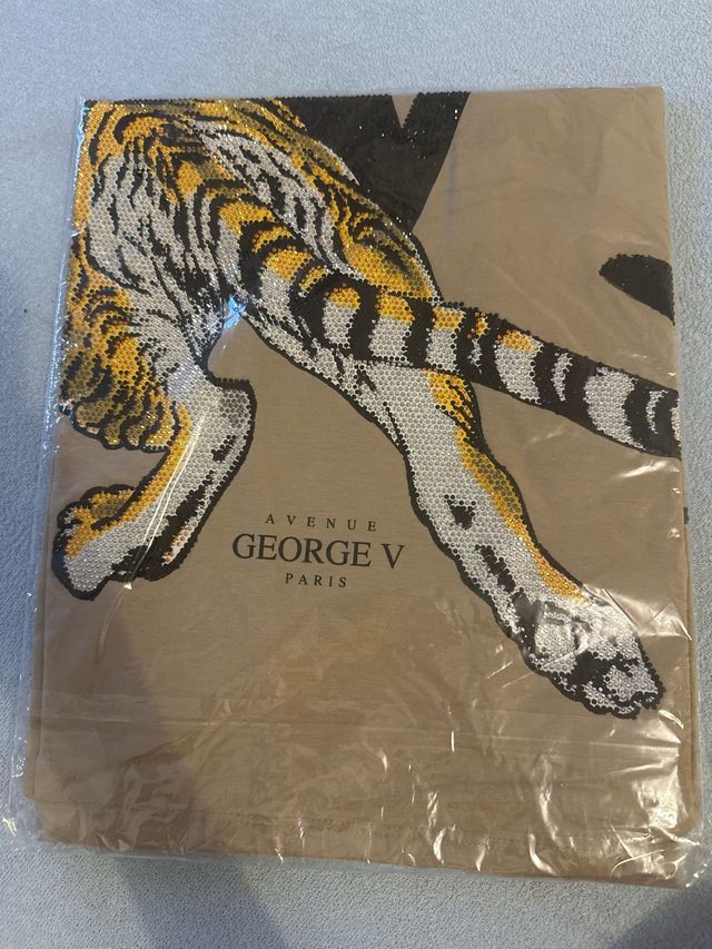 Camiseta George V beige Talla S