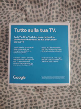 Google Chromecast nuevo