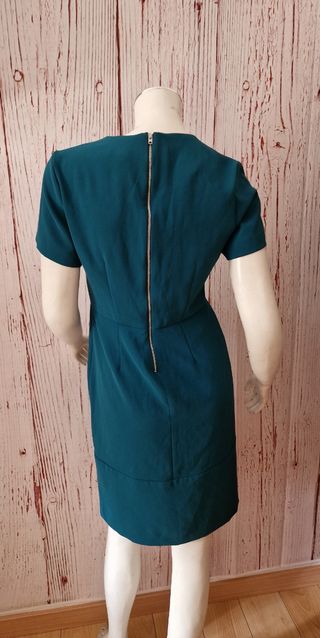 Vestido Bimba y Lola - Verde azulado