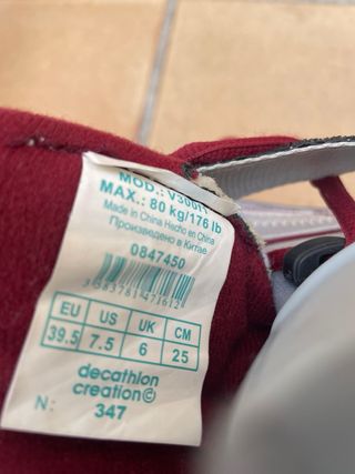 Patines en línea  Numero 39,5
