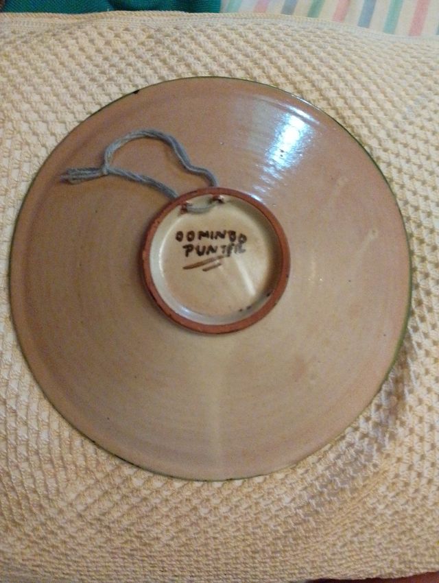 Plato Cerámica Artesanal