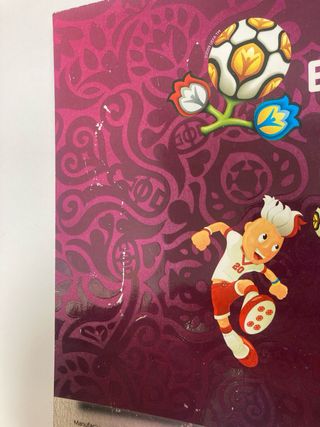 Álbum completo Euro 2012-Rara-Platino- Panini