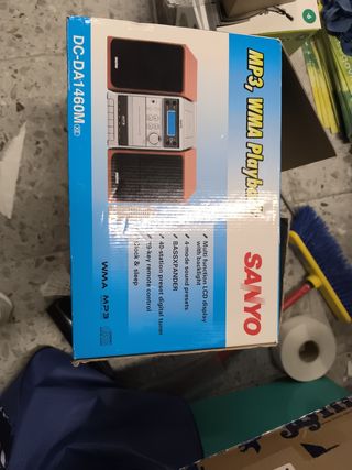 Minicadena SANYO DC-DA1460M - MP3/WMA