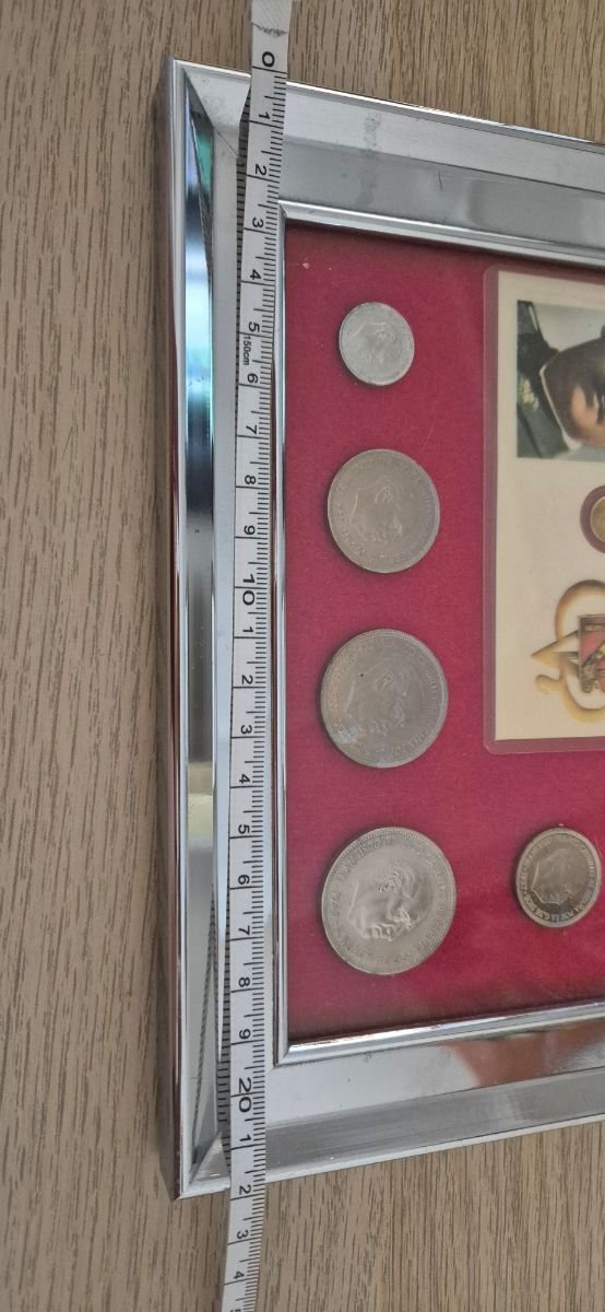 Monedas franquistas en marco