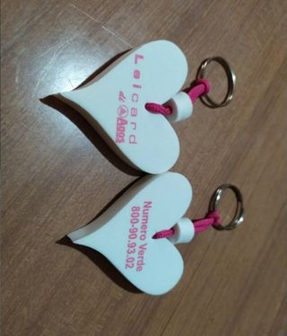 2 Portachiavi a Cuore nuovi