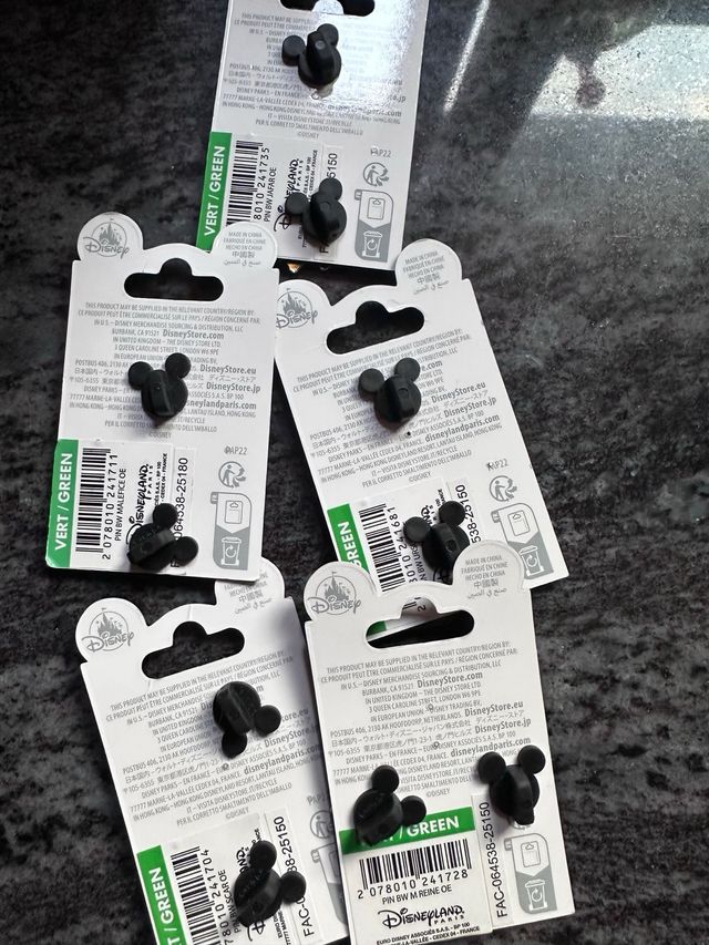 Pins Disney Villanos - Disneyland Paris