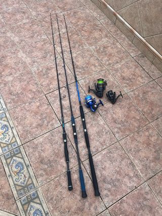 Cañas y carretes spinning/jiging