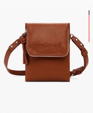 Bandolera Desigual marrón