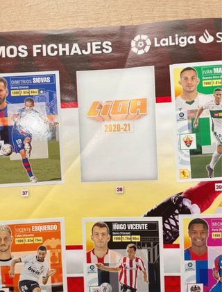 Álbum Panini Liga 2020-21