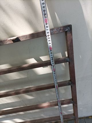 Reja metálica  para ventana grande