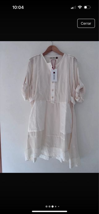 Vestido Zara SRPLS beige - S
Ed. limitada srpls 