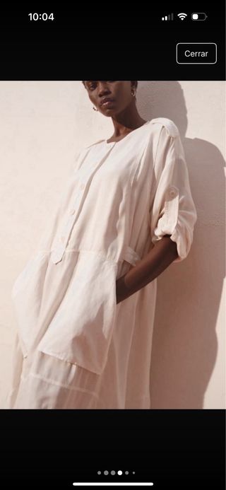 Vestido Zara SRPLS beige - S
Ed. limitada srpls 