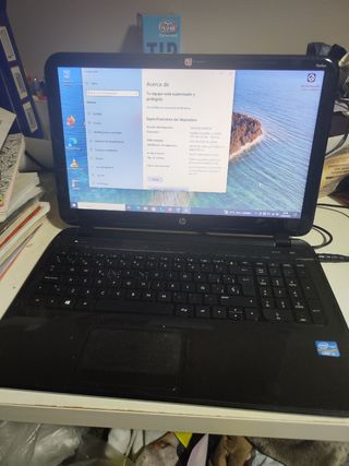 Portátil HP 15-b128es Negro
