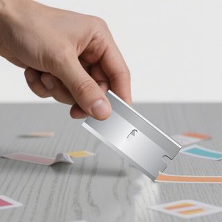 40 cuchillas de repuesto premium para raspador