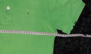 Polo Tommy Hilfiger verde menta talla XS