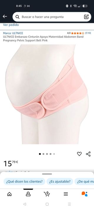 Faja Embarazo Rosa