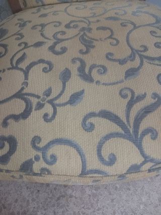 Poltrone imbottite retrò (coppia)