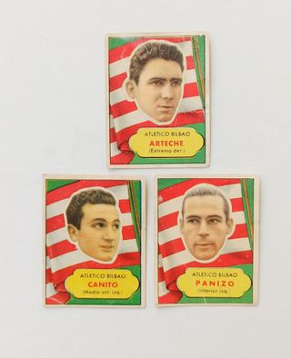 Cromos antiguos Athletic Bilbao