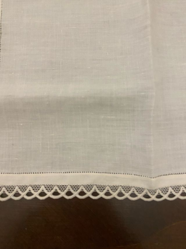 2 Tovagliette All'Uncinetto in Lino