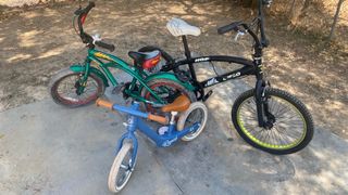 3 Bicicletas: Infantil, BMX, Equilibrio