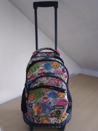 Mochila escolar trolley SmileyWorld