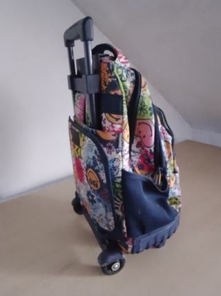 Mochila escolar trolley SmileyWorld