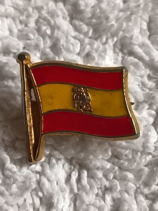 INSIGNIA DE IMPERDIBLE BANDERA DE ESPAÑA 