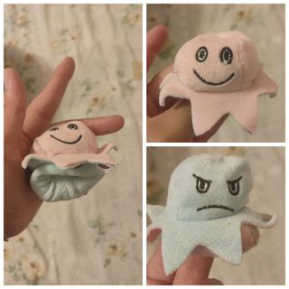 Peluche polipo bicolore