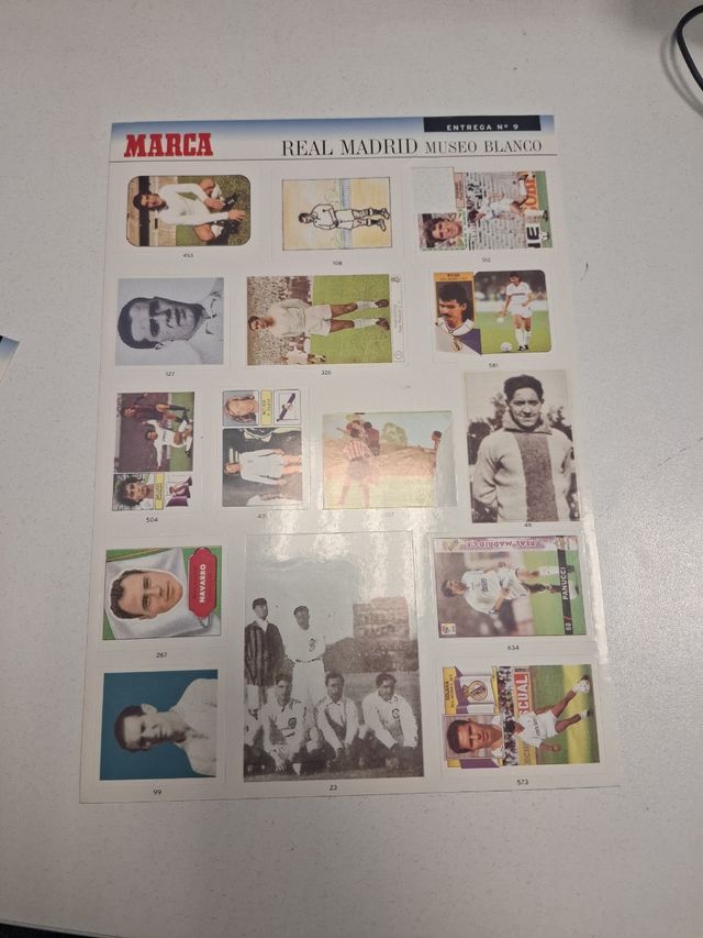 Cromos Real Madrid - Museo Blanco