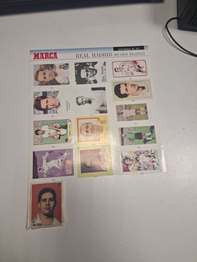 Cromos Real Madrid - Museo Blanco