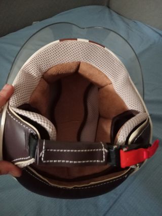 Casco moto NZI vintage