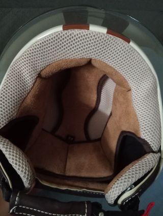 Casco moto NZI vintage