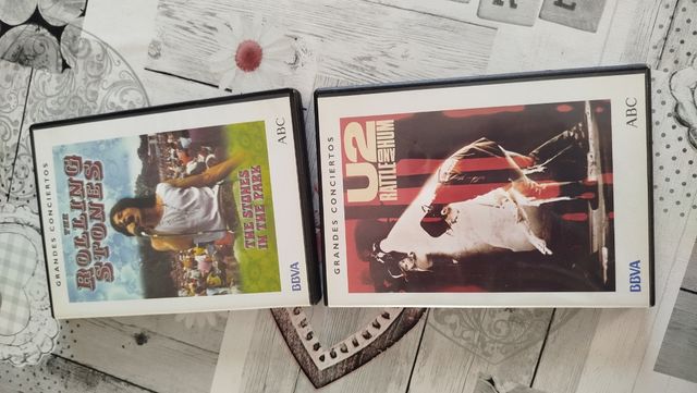 Lote 2 DVD Concerti: Rolling Stones & U2