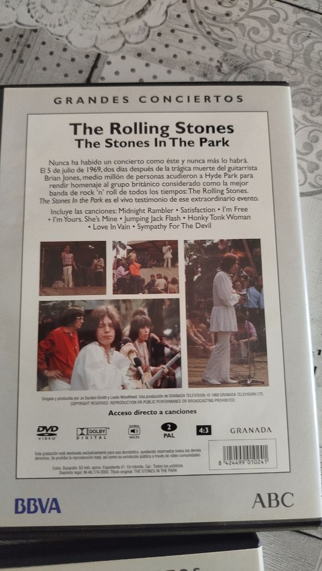 Lote 2 DVD Concerti: Rolling Stones & U2