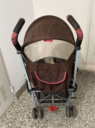 Silla paseo Maclaren rosa