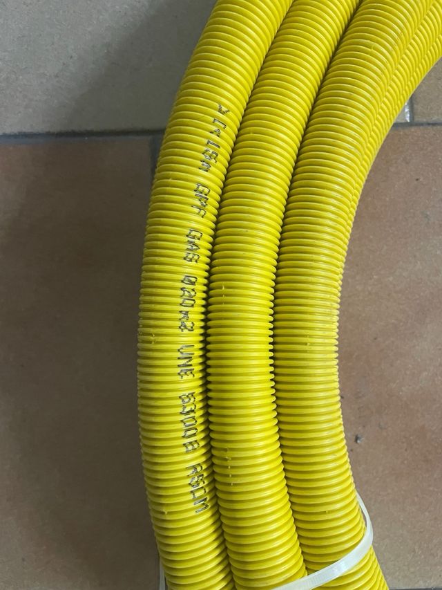 Tubo multicapa gas: Rollo + Barra