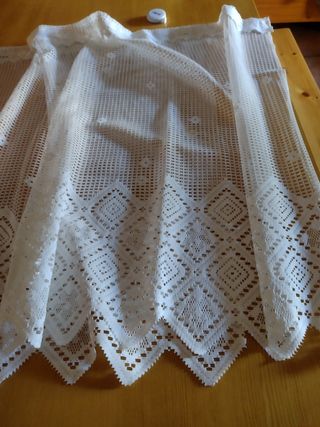 Tende pizzo bianco - Coppia