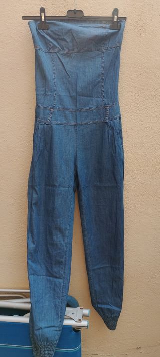 Mono tejano largo y fino sin tirantes talla M